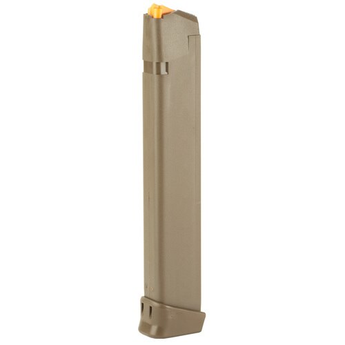 Glock G19 / G17 / G26 / G34 33rd OEM Magazine FDE 9mm